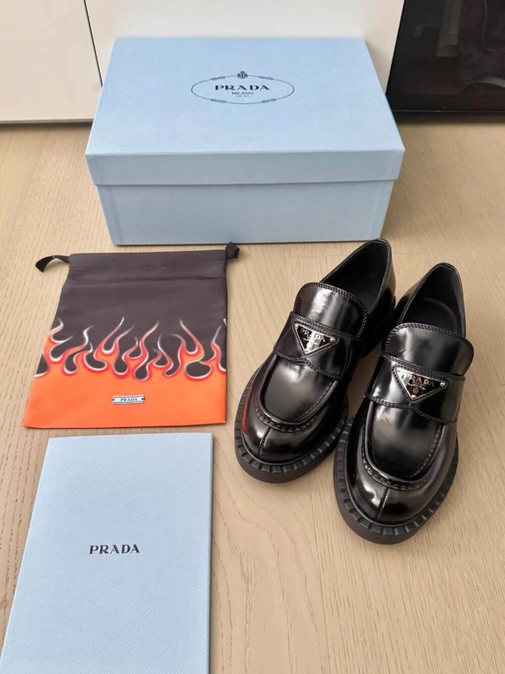 PRADA Black Shoes — My Birthday Gift
